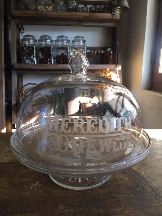 超激レア MEREDITH ガラスケーキドーム