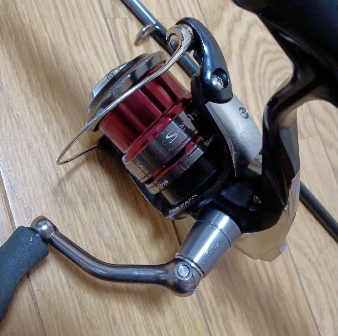 人気ブランド　シマノ　セフィア　エギングセット　ロッド　リール