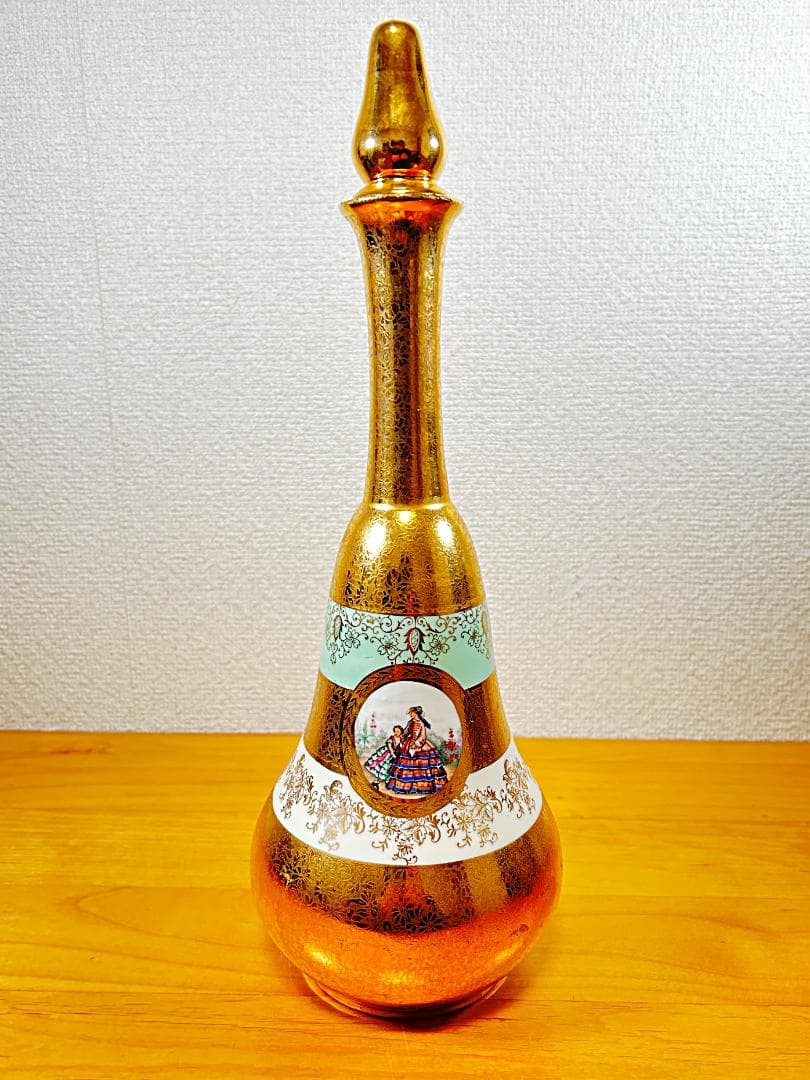 Le Mieux リキュールセット グラス デキャンタ 24金 金彩 カップ