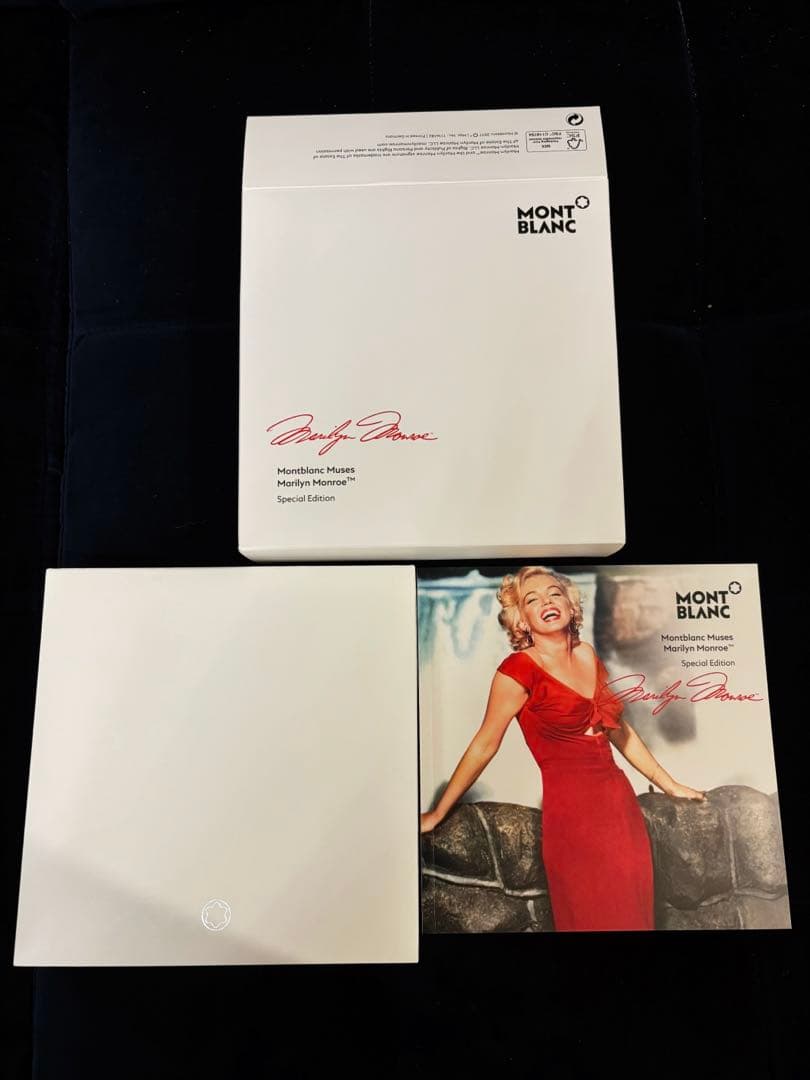 【新品未使用】MONTBLANC モンブラン マリリン・モンロー インク3本付き