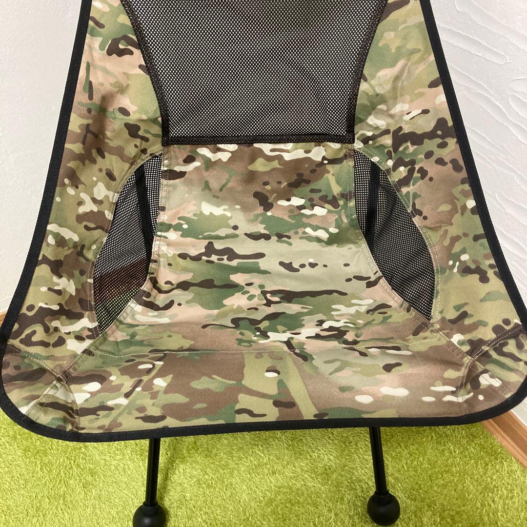 【美品】ヘリノックス サンセットチェア　廃盤　マルチカム