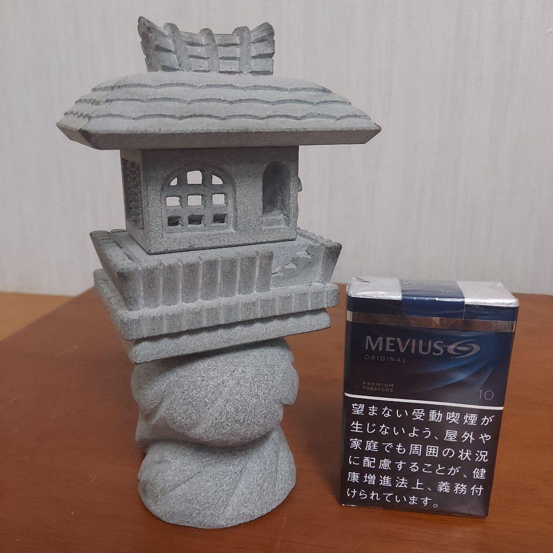 石製 灯篭 伝統的デザイン20㎝