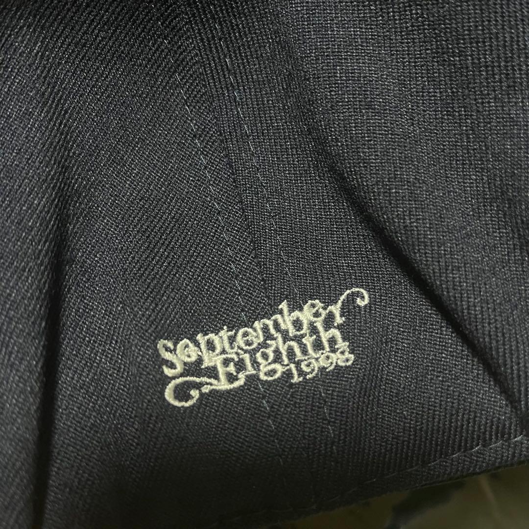 九月八日　キャップ　ネイビー　S/Mサイズ　コブクロ　黒田俊介　タウン誌付き