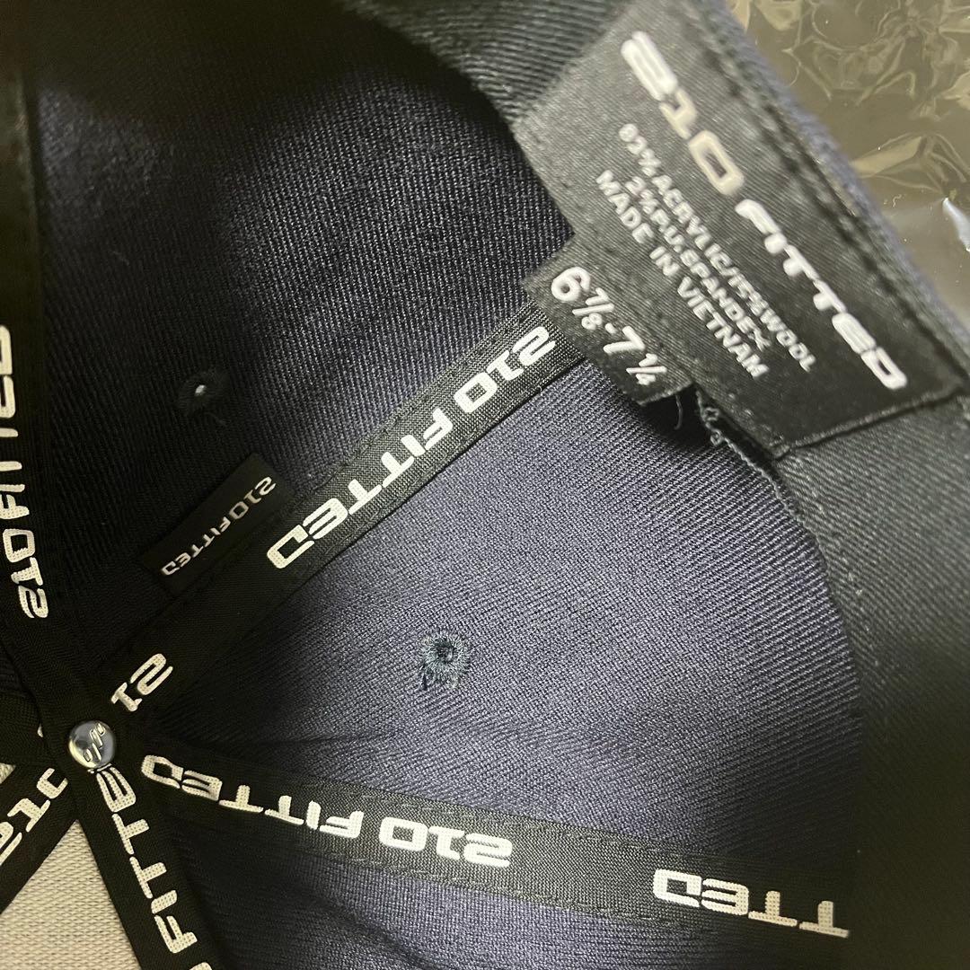 九月八日　キャップ　ネイビー　S/Mサイズ　コブクロ　黒田俊介　タウン誌付き