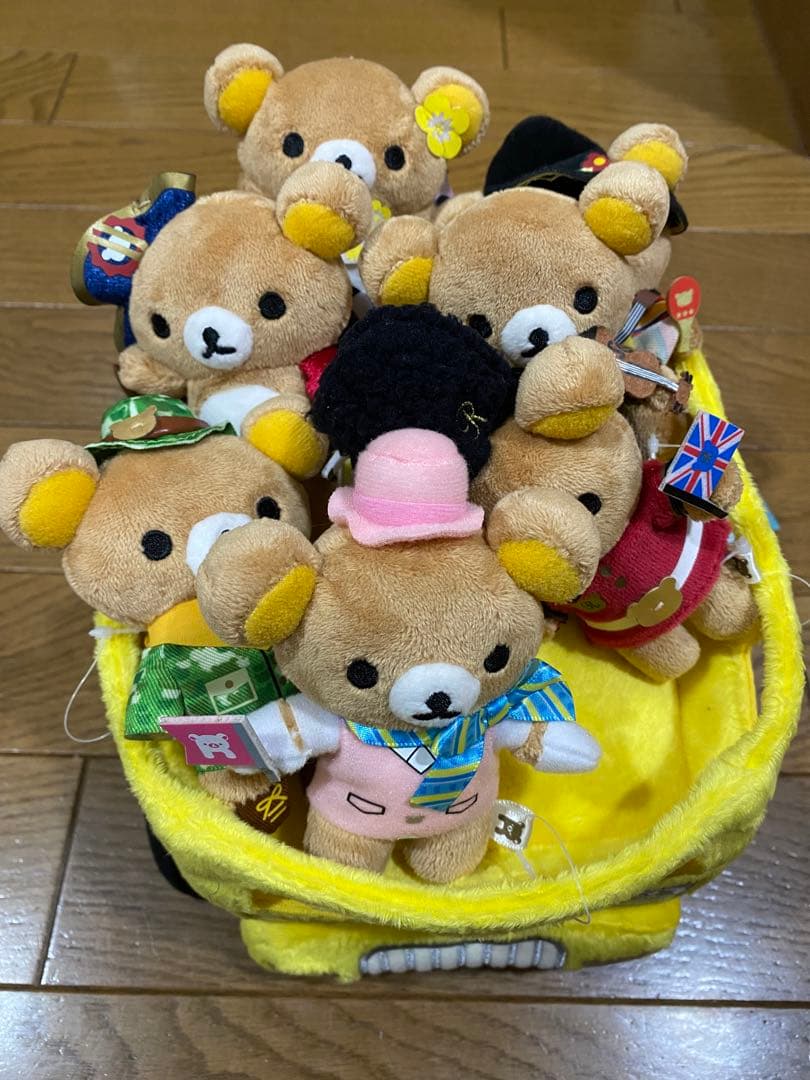 【未使用品】リラックマストア限定商品　 スペシャルアニバーサリーぬいぐるみセット