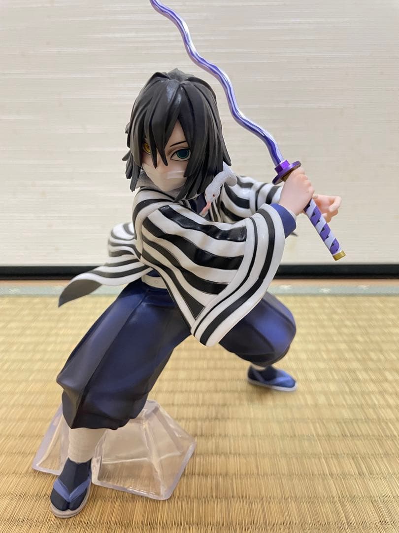 美品】一番くじ 鬼滅の刃 柱稽古　フィギュア　不死川実弥 伊黒小芭内 冨岡義勇