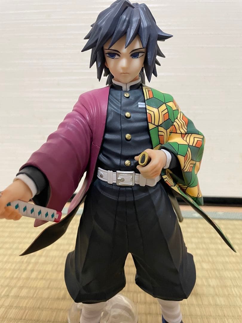 美品】一番くじ 鬼滅の刃 柱稽古　フィギュア　不死川実弥 伊黒小芭内 冨岡義勇