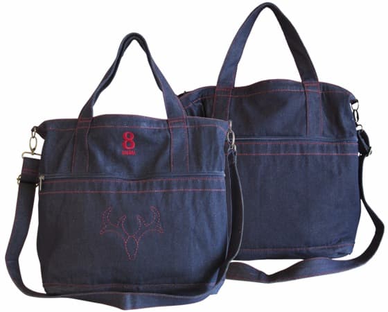 ナンバーデニムバッグ（大）#20三竿 健斗K.MISAO