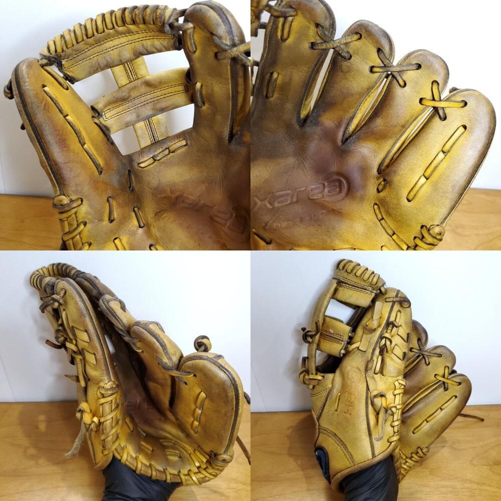 ヘキサ HEXA 日本製 ハイパーカーフシリーズ 内野用 硬式グローブ