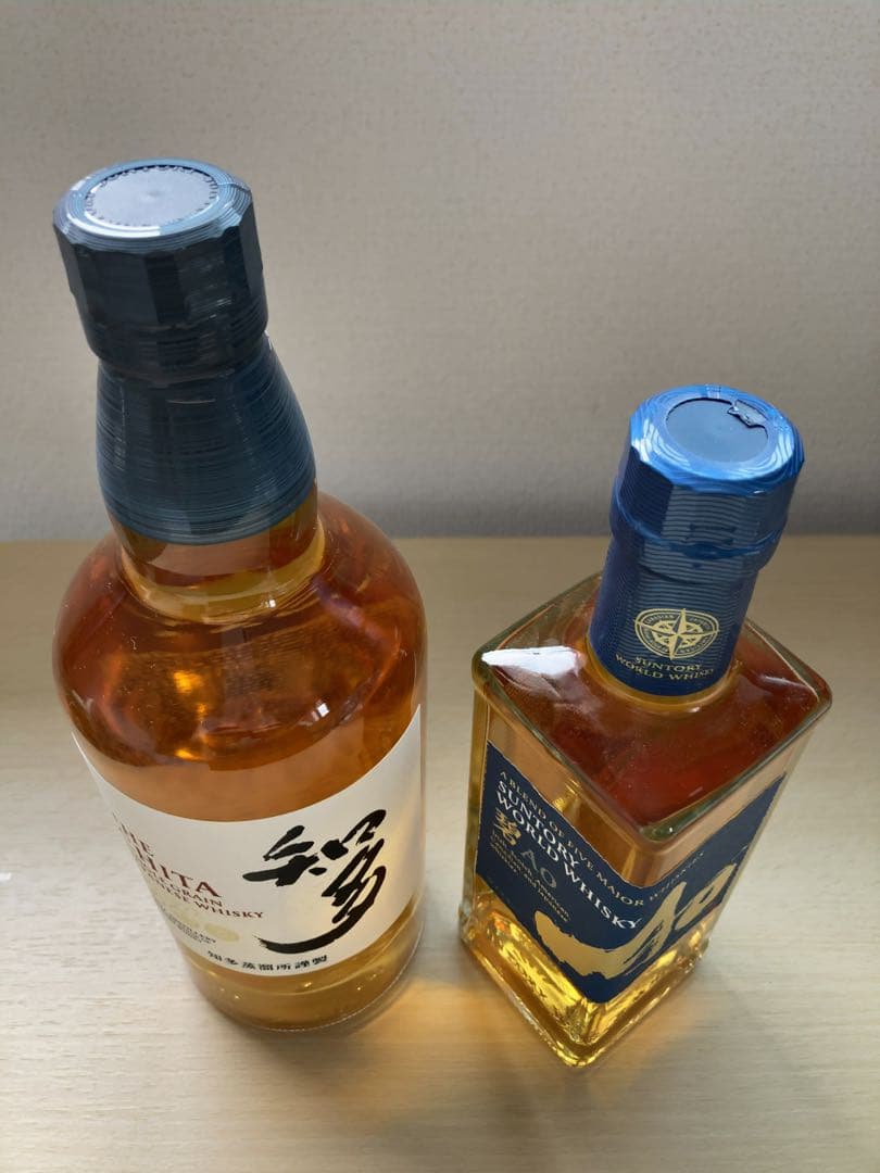 知多とサントリー ワールド ウイスキー セット　2本セット