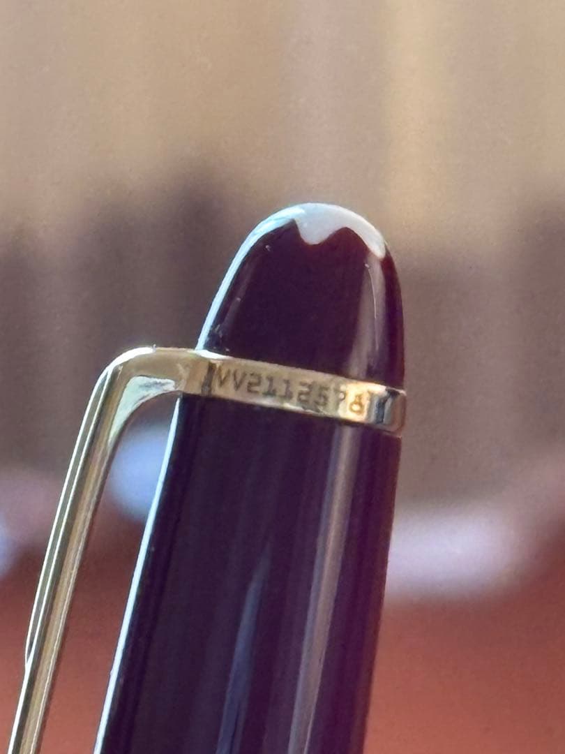 モンブラン　マイスターシュテュック ローラーボール　クラッシック　ボルドー