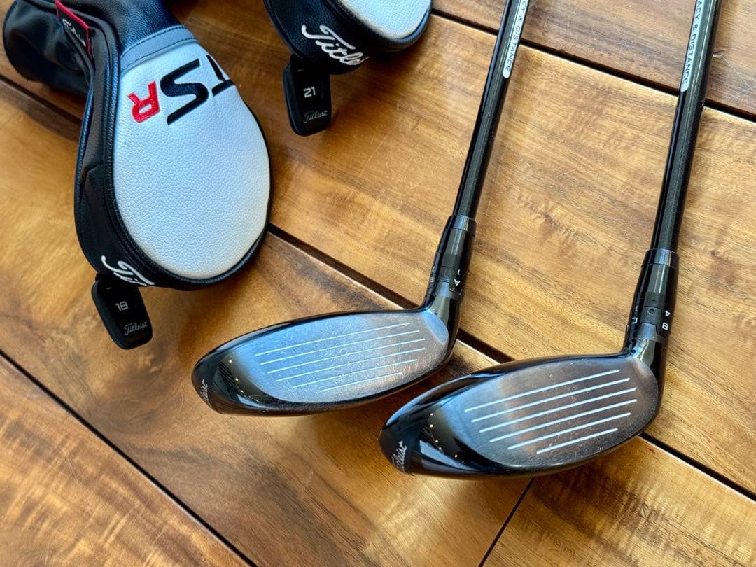 タイトリスト TSR2 ユーティリティ18+21度 Tour AD VF 75X