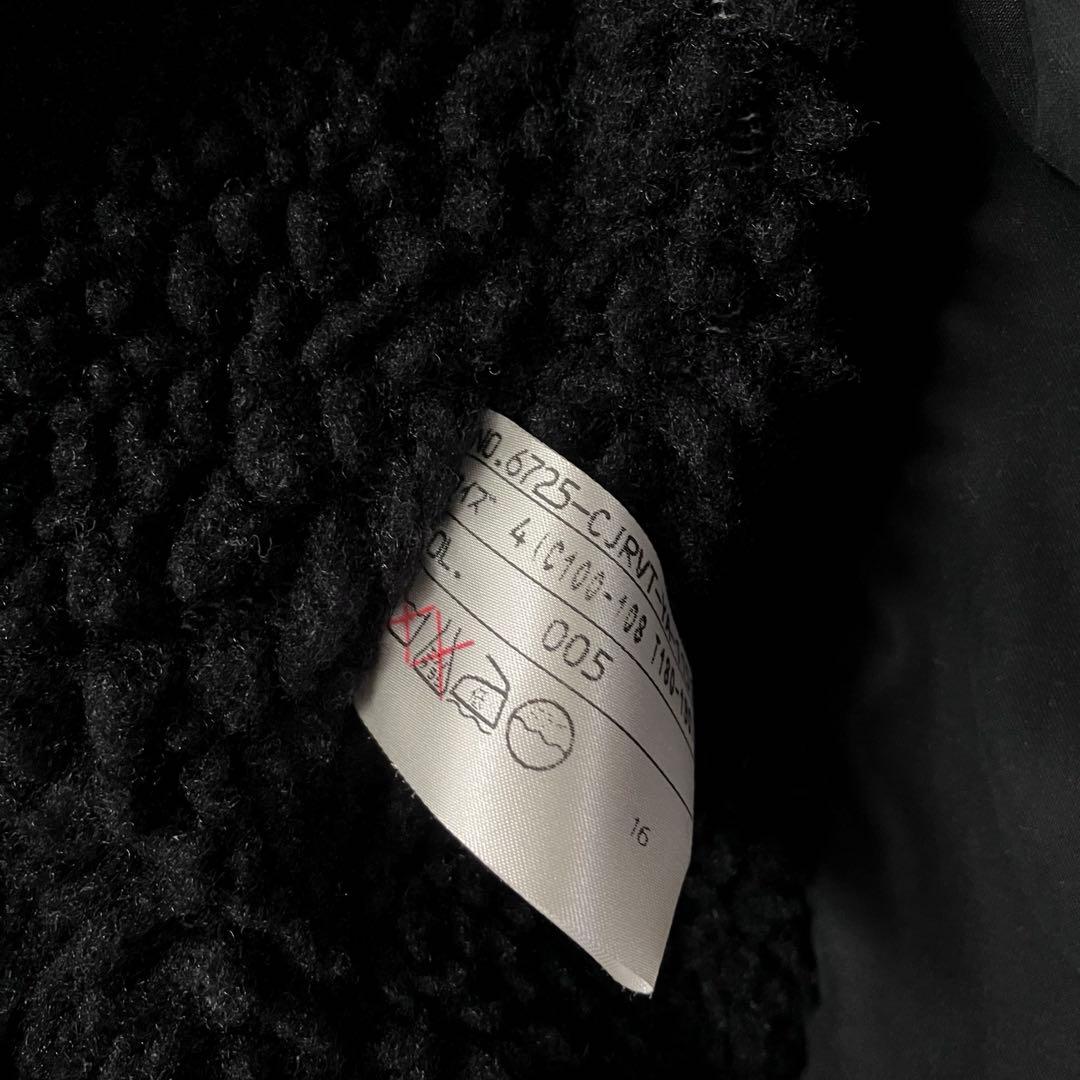 23区SPORT ベンチコート 裏ボア 黒 ブラック