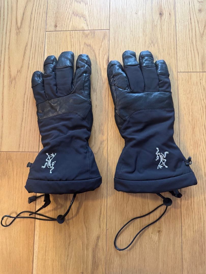 アークテリクス GORE-TEX 防寒手袋 M 黒