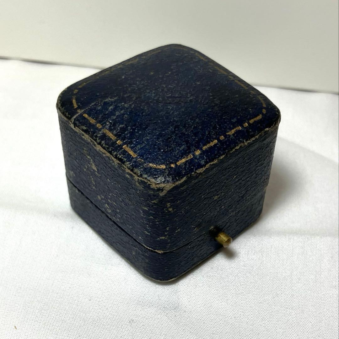 英国 アンティークジュエリーボックス リング用