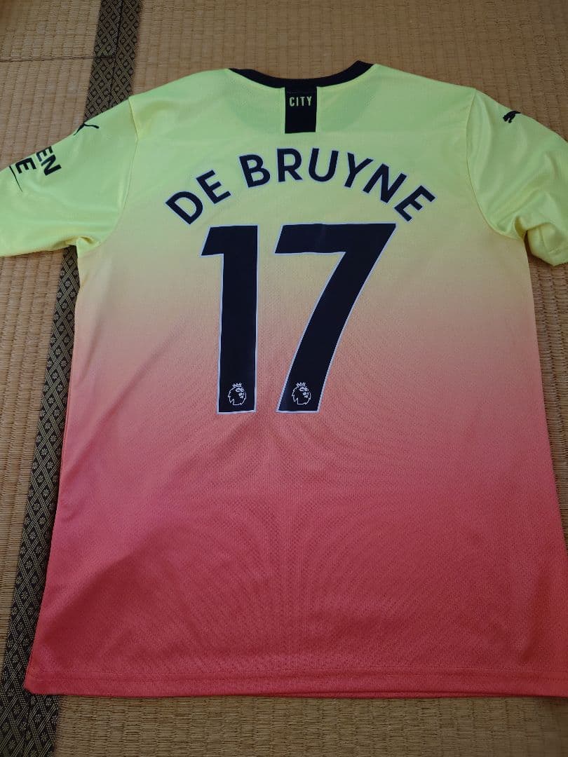 PUMA 19/20 マンチェスターシティ サード デブライネ Mサイズ