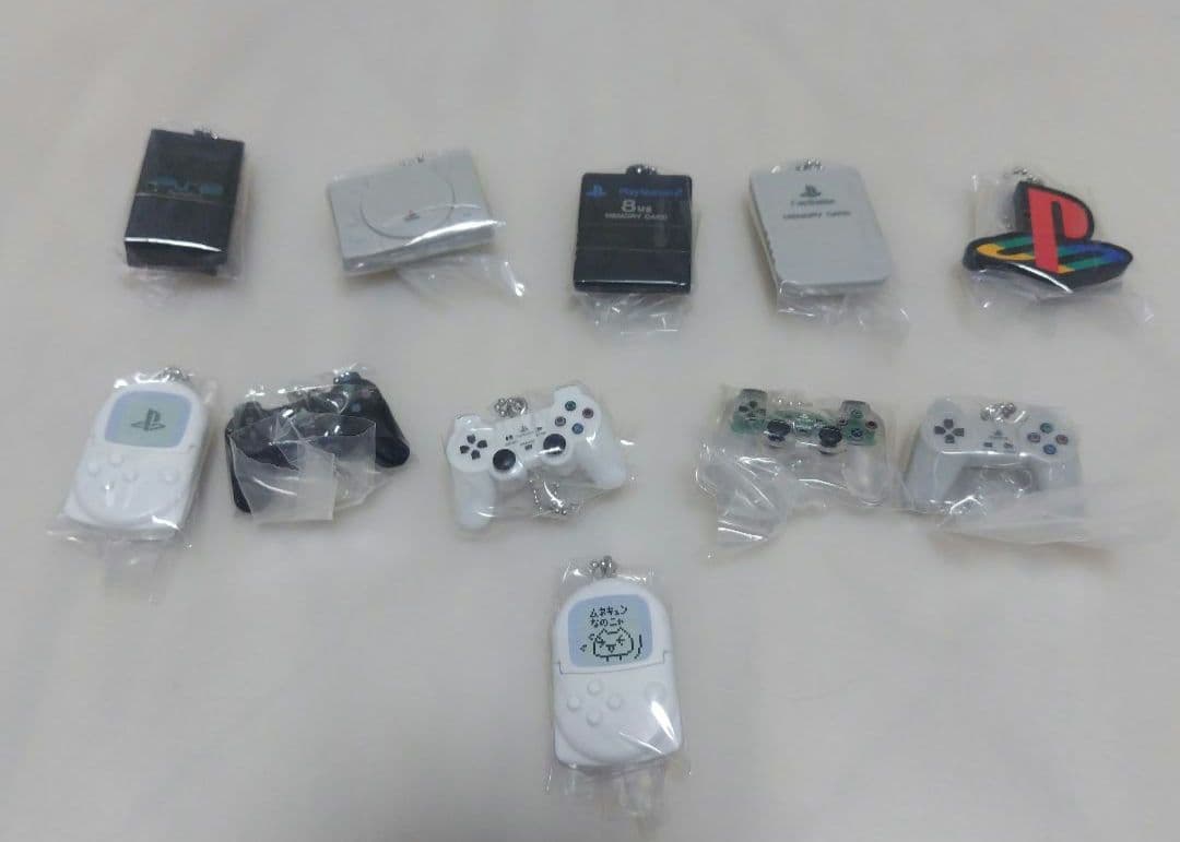 プレイステーション　ミニチュアチャーム付きビスケット　全11種コンプ