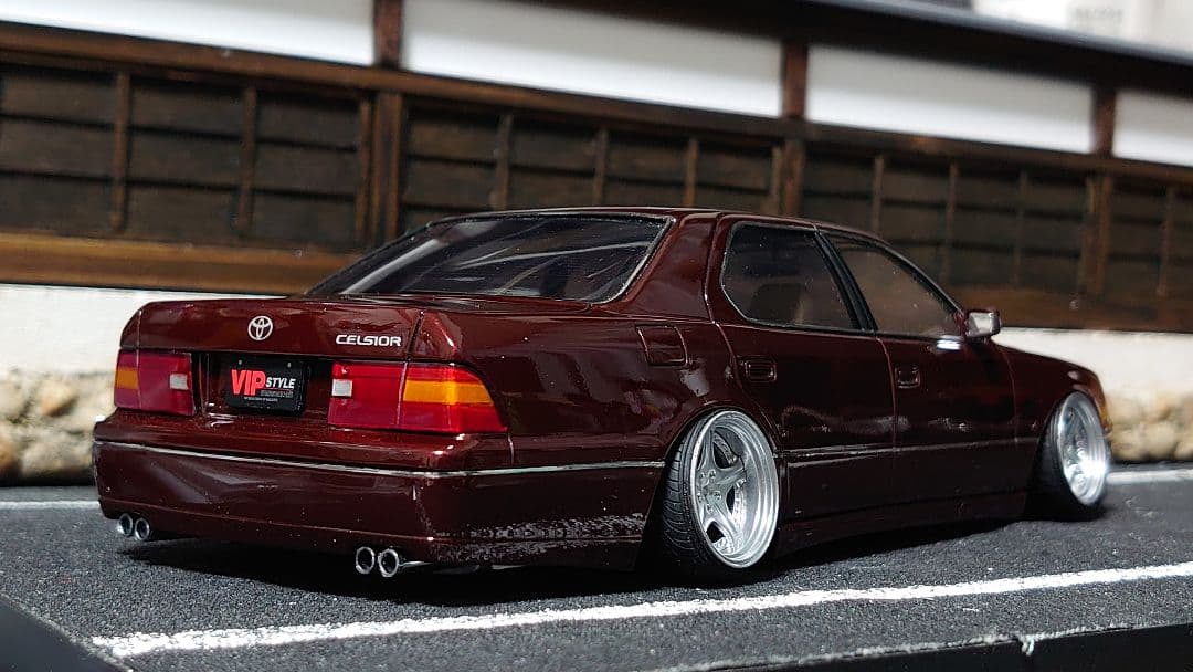 1/24 アオシマ オートクチュール 20セルシオ 完成品