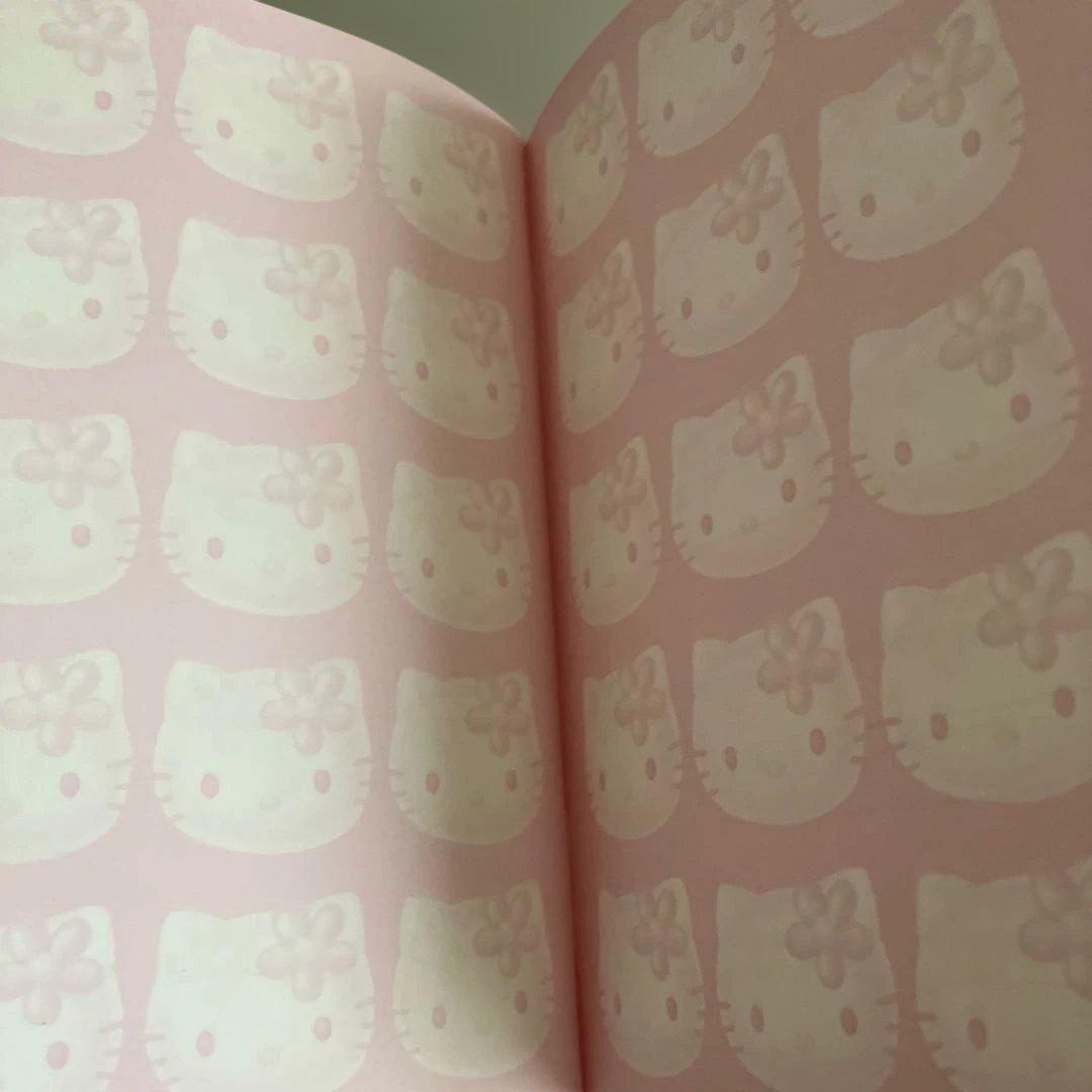 希少　ハローキティ スケジュール帳　DATEBOOK カオハナキティ　レトロ