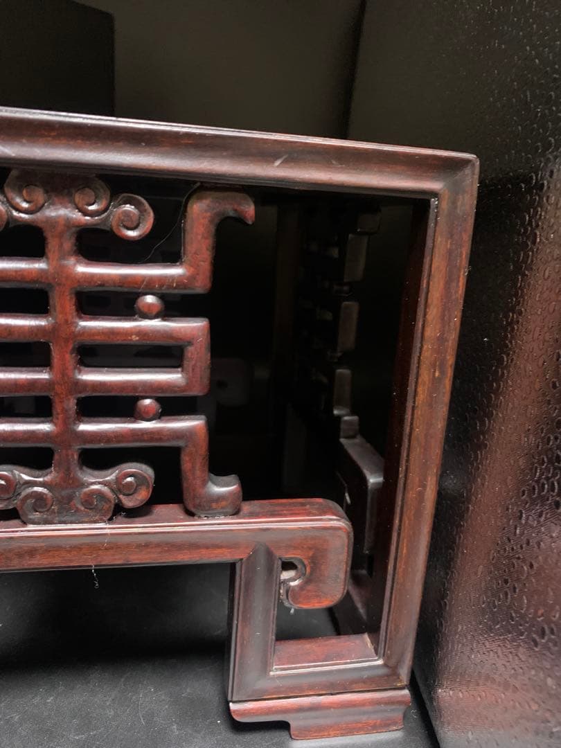 花台 中国 古唐木紫檀製 花台飾台香炉台 中国美術 日本美術