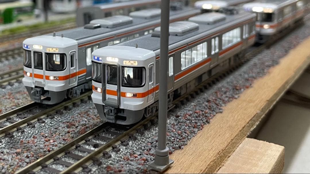 TOMIX JR313系６両セット　室内灯付き　ケースなし 動力確認済み