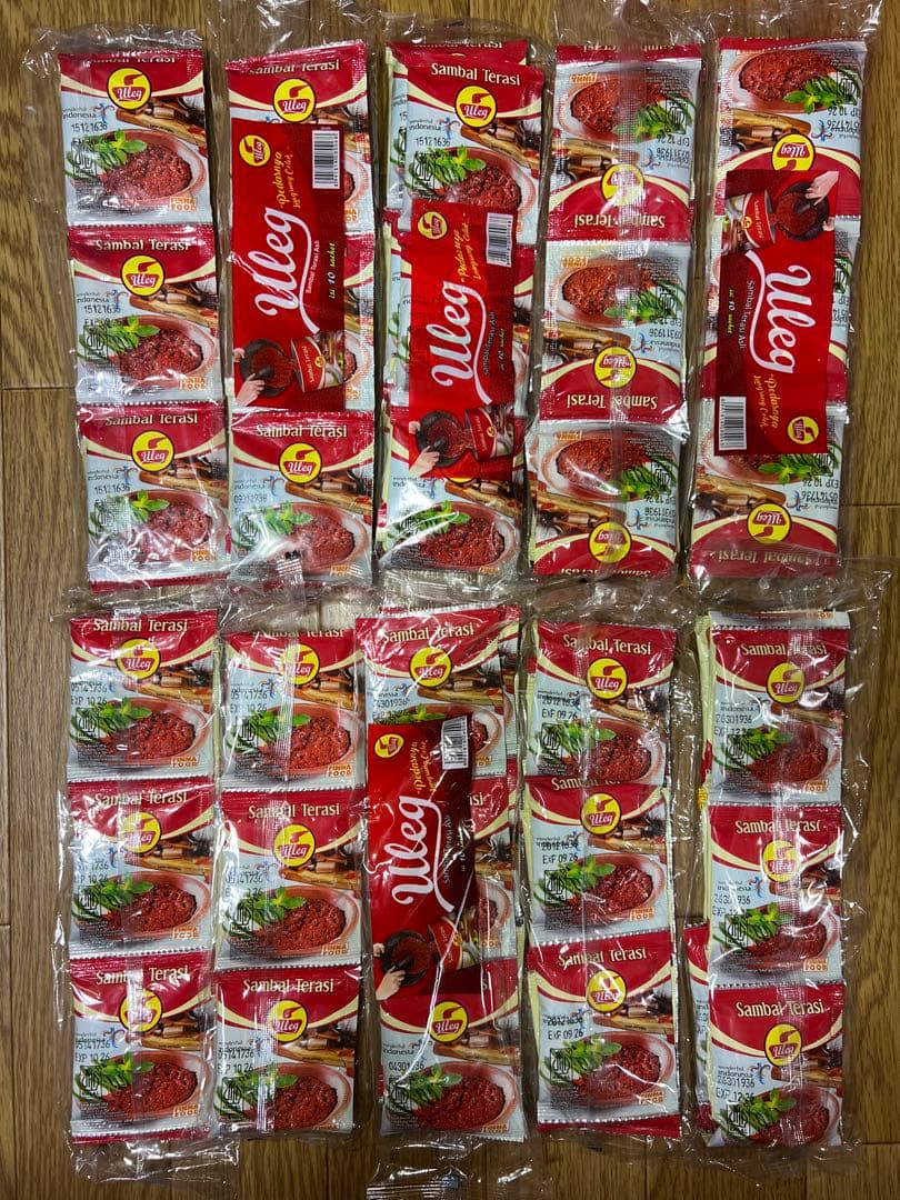 SEN専用 インドネシア チリ ULEG サンバル 1400袋 (140セット)