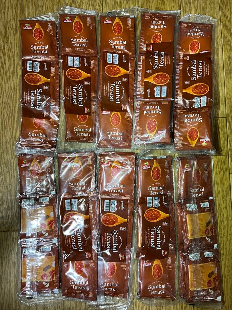 SEN専用 インドネシア チリ ULEG サンバル 1400袋 (140セット)