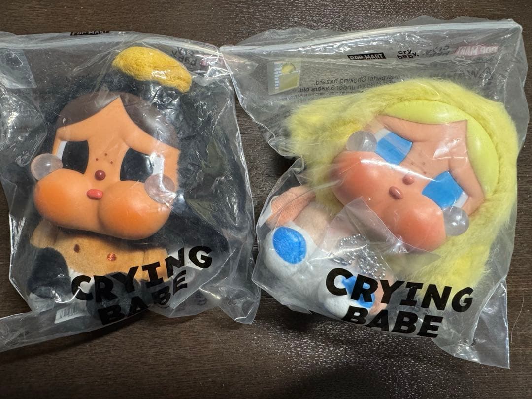 POPMARTCRYBABYCrying Babeぬいぐるみマスコット 上海限定
