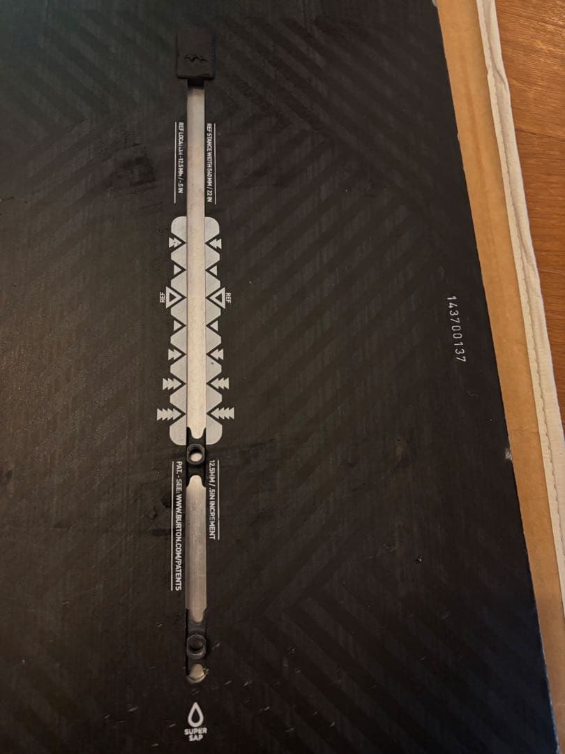 BURTON CUSTOM X 162cm ブラック　Camber