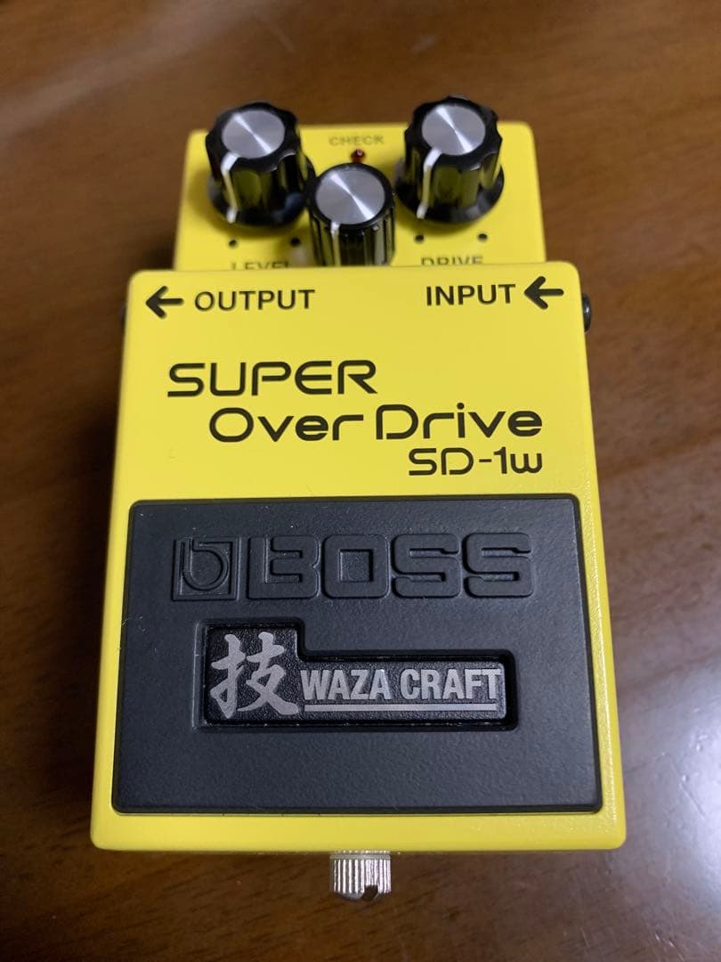 ギター BOSS SUPER Over Drive SD-1W