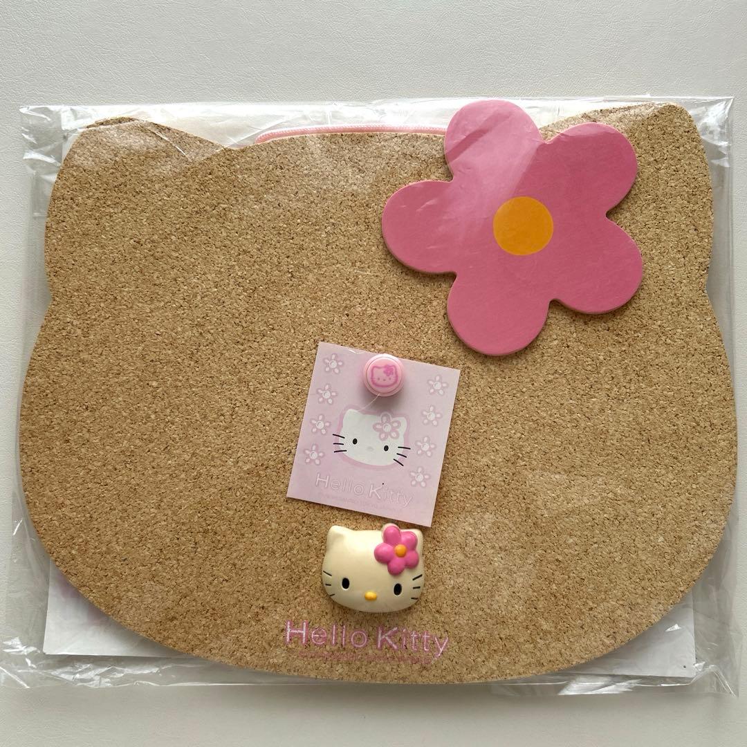 新品未使用⭐︎サンリオ 90年代 ハローキティ コルクボード 平成レトロ