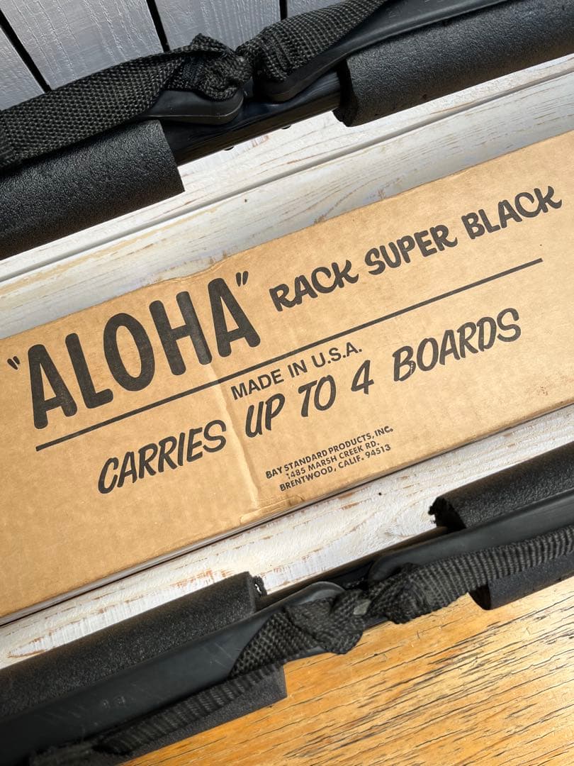 アロハ ラック　当時物　アメリカ製 オールドストック 未使用品 アロハキャリア