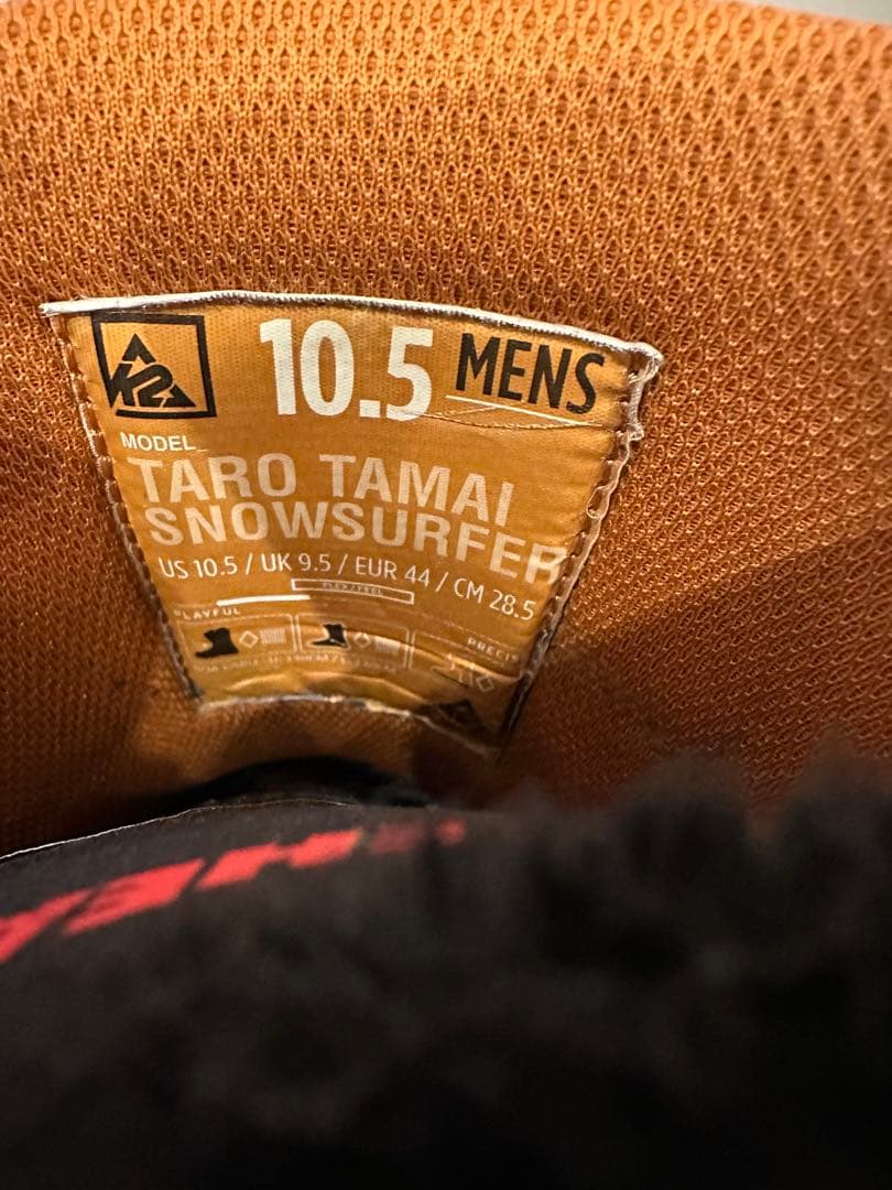 K2 TT surferスノーボードブーツ　ブラウン/ブラック