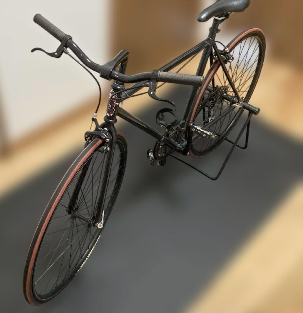 踏力 funriki シングル クロスバイク 黒