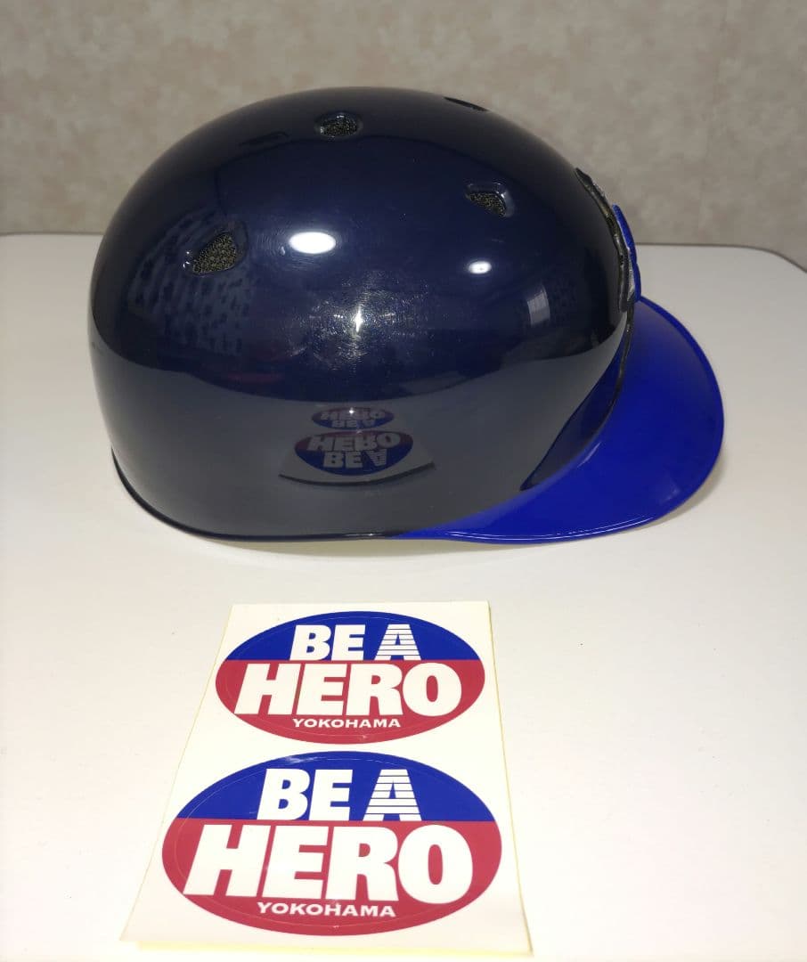 直筆サイン入りオーセンティックヘルメット横浜ベイスターズ　村田修一氏　古木克明氏