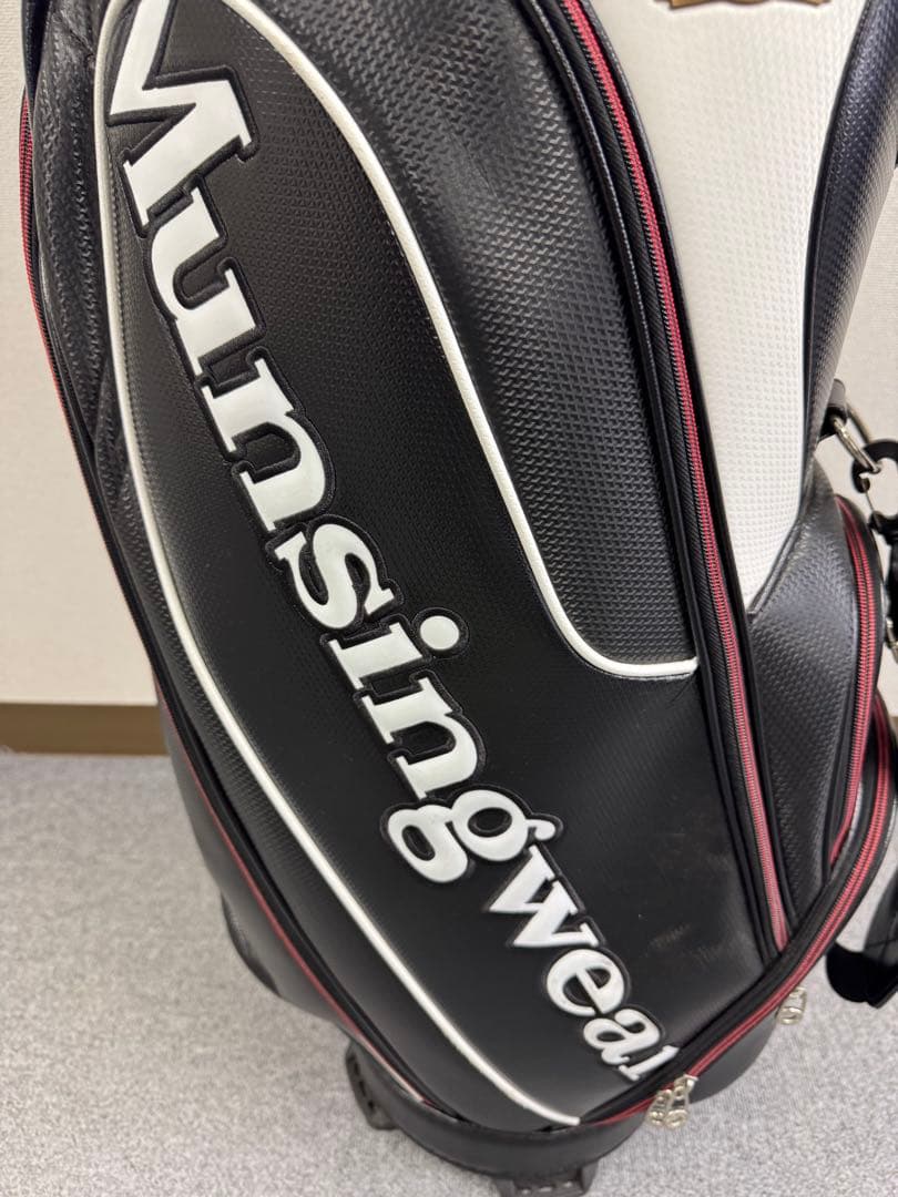 Munsingwear マンシング アスリート スタッフ ゴルフ キャディバック