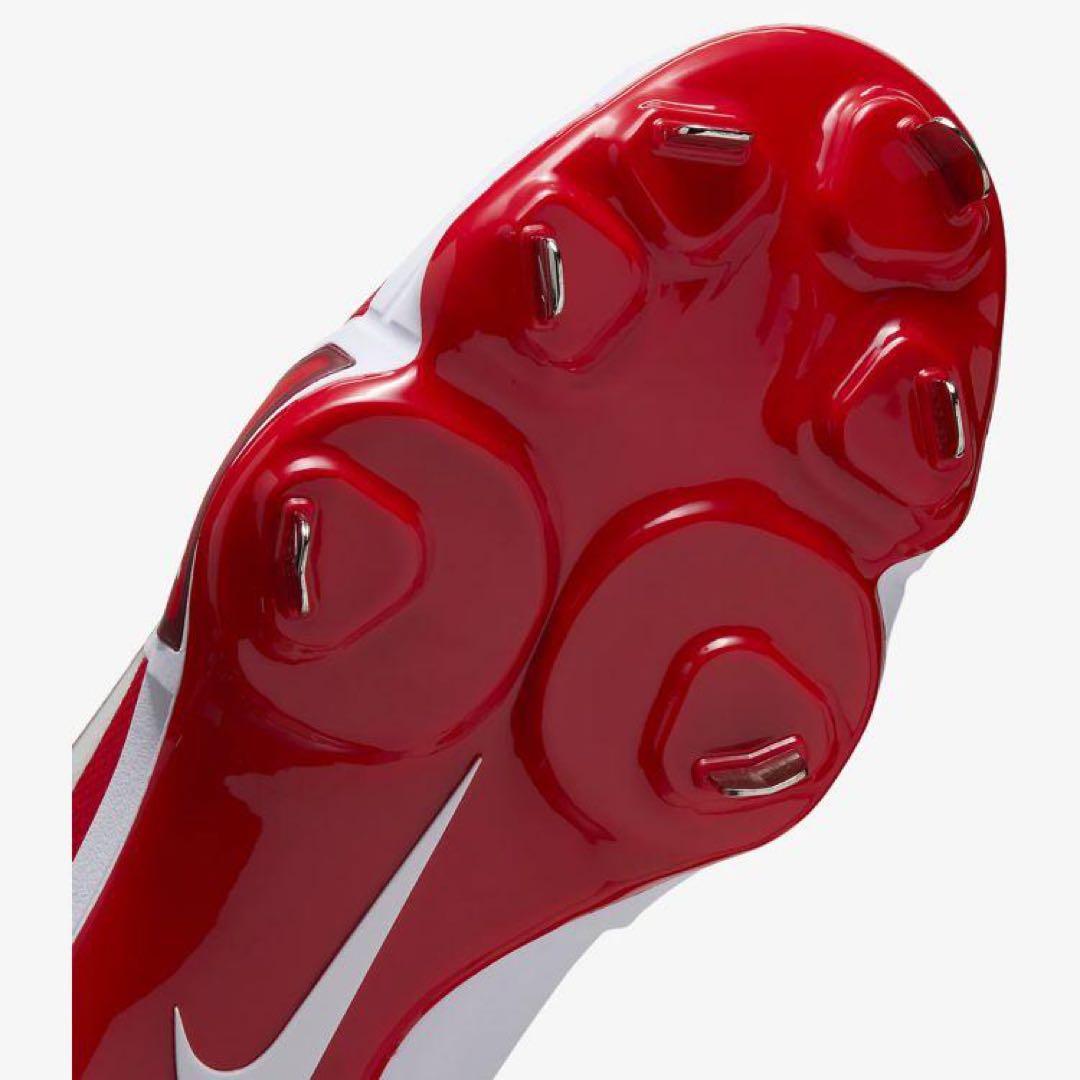 ナイキ フォース トラウト プロ 金具 26 野球 スパイク 靴 シューズ 白