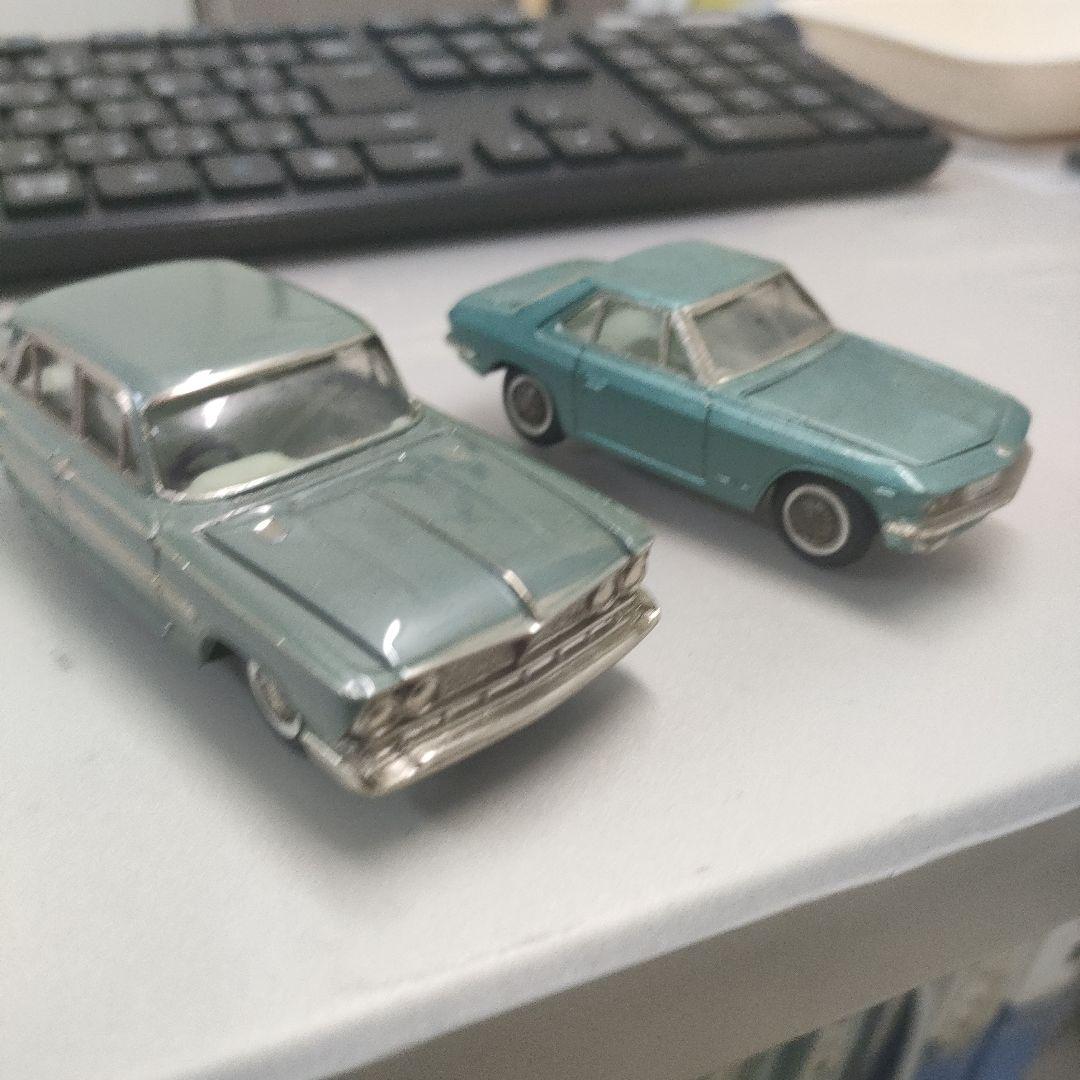 ダイヤペット米澤玩具２台セット　D119-プリンスグロリア　O-137シルビア