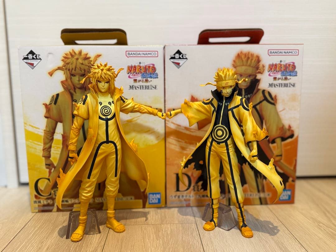 y*o様 一番くじ NARUTO ナルト疾風伝 繋がる思い C賞ミナト D賞 ナ