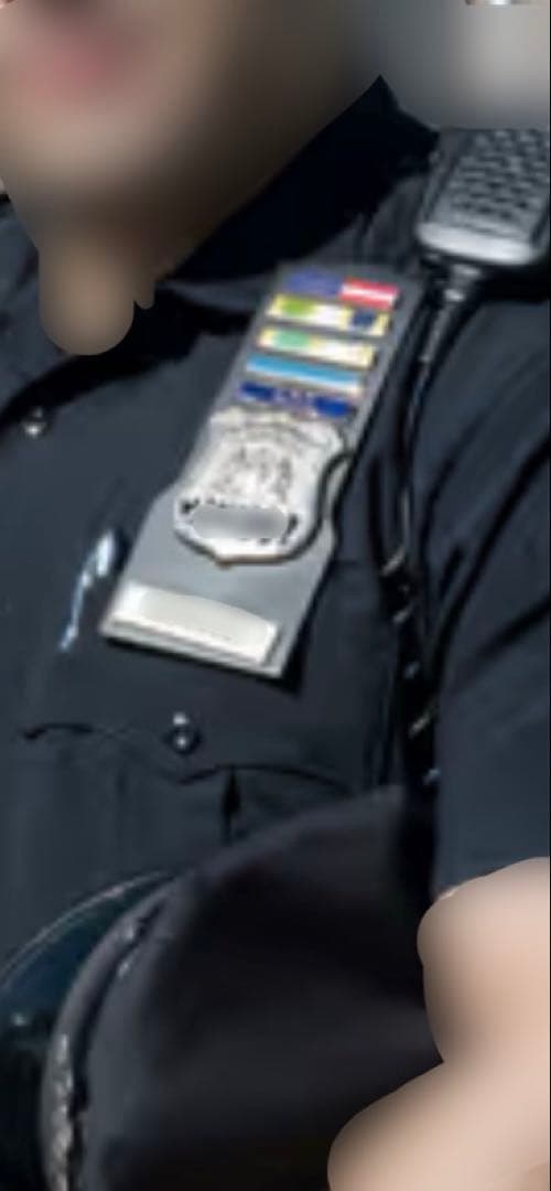 【超希少】NYPD/巡査 徽章&帽章（認証番号同）