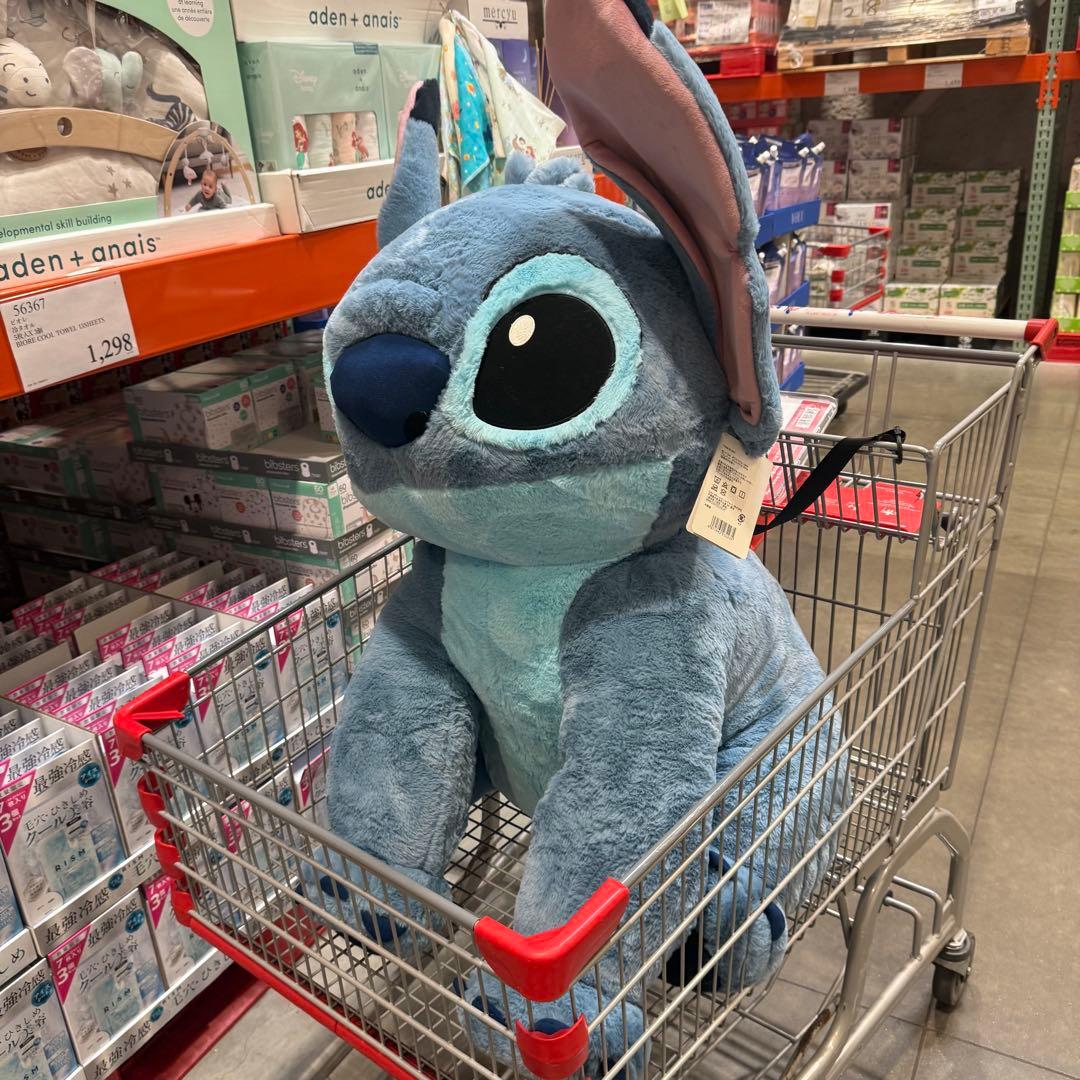新品 スティッチ ぬいぐるみ ディズニー　コストコ　特大サイズ