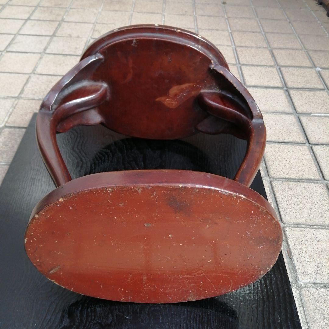 朝鮮螺鈿花台　32.3cm　後期李朝