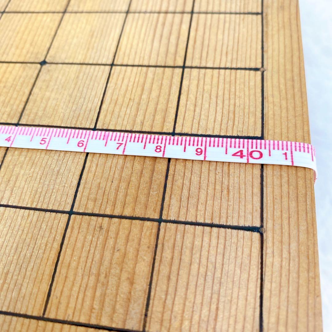 こうぴ　【希少】脚付 極厚 足付 碁盤 天地柾目