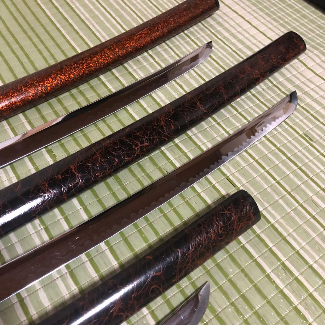 模造刀　模擬刀　武士　侍　伝統工芸品　剣　ソード　太刀　鞘　鍔　大衆演劇　3本