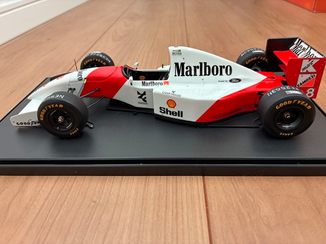 1/20 タミヤ　完成　F1 マクラーレンMP4/8 アイルトンセナ仕様