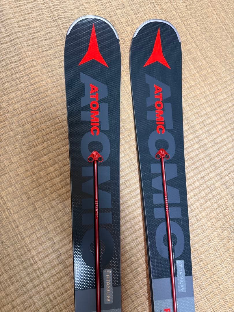 未使用品　Atomic S9i スキー 165cm ビンディング付き