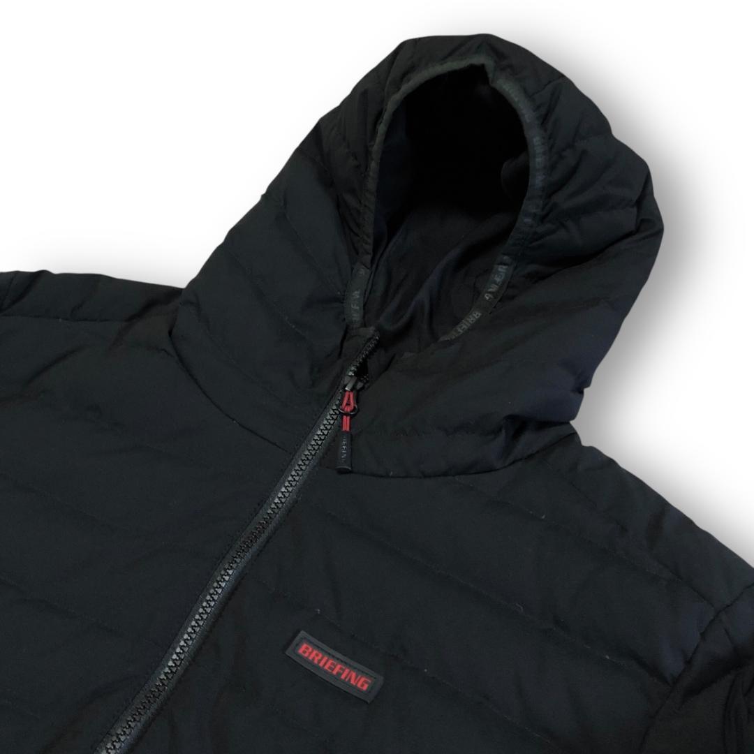 BRIEFING GOLF TAION 電熱 ダウン M 黒