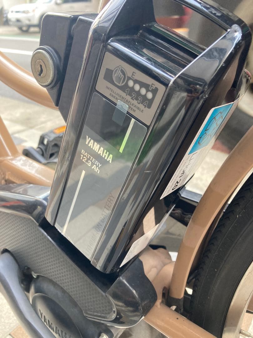 ヤマハ　PAS ami モカ　電動自転車　訳あり格安！12.3Ah 葛飾区