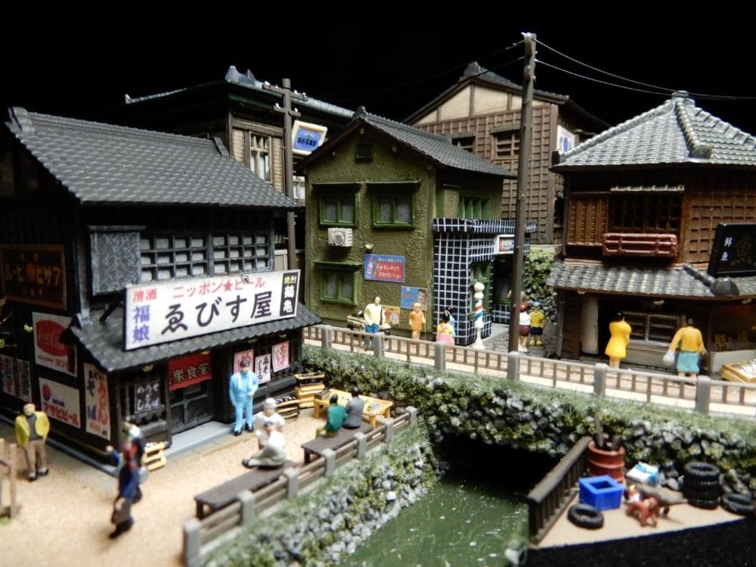 『昭和の街並み』1/150ジオラマ