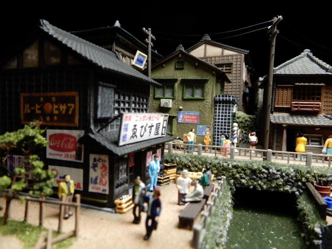 『昭和の街並み』1/150ジオラマ